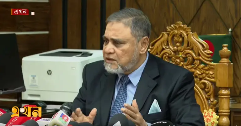 সিইসি এ এম এম নাসির উদ্দিন